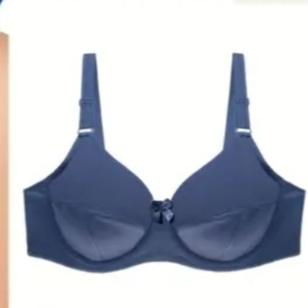 Women's Plus Size sexy navy blue bra 46DDD